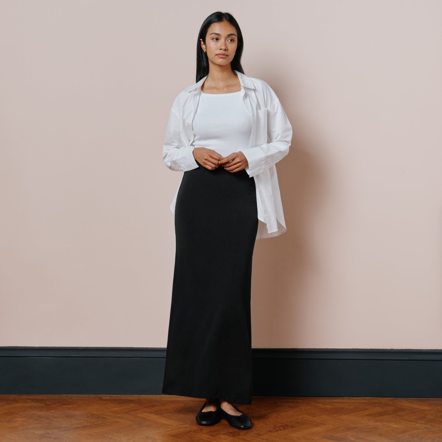 Skirts Albaray | Jersey Column Skirt