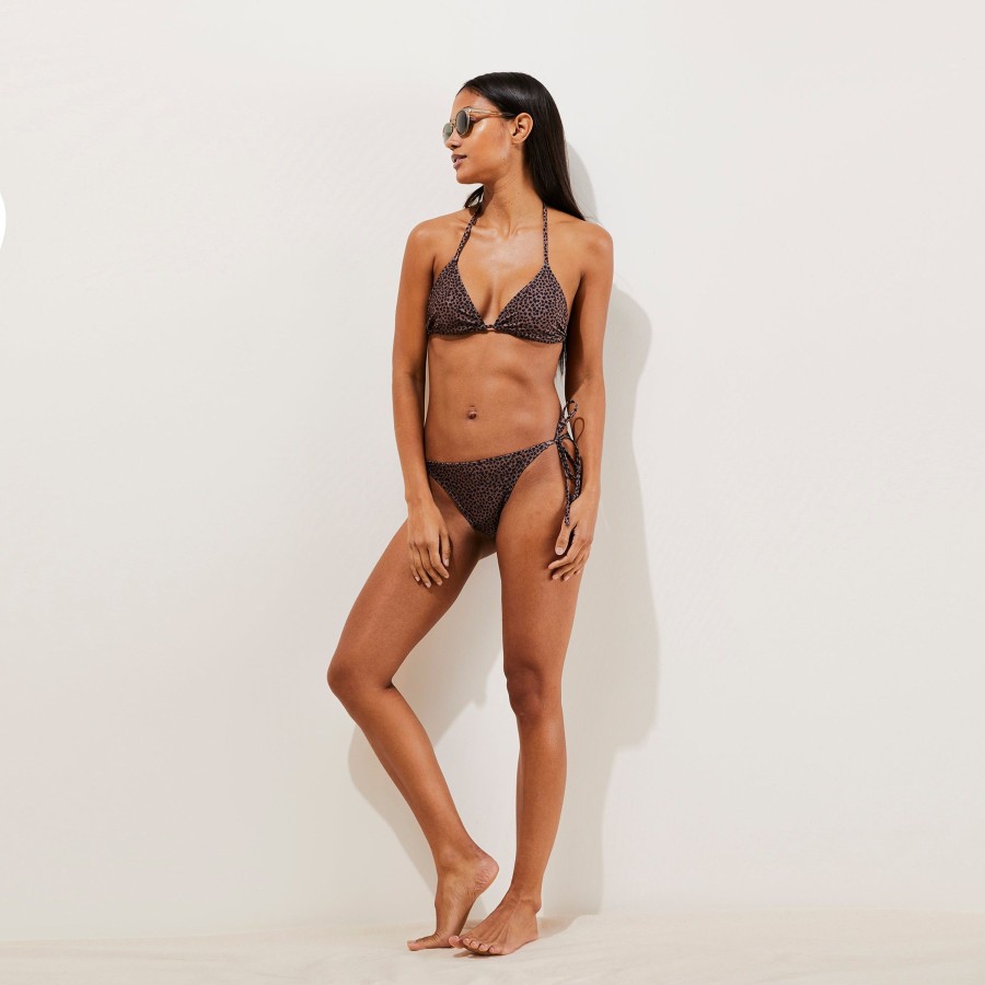 Swimwear Albaray | Animal Triangle Bikini Top