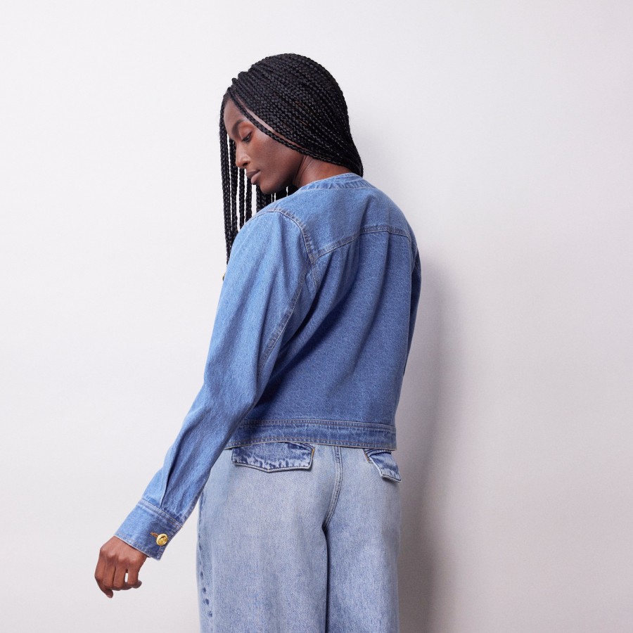 Denim Albaray | Denim Pocket Jacket