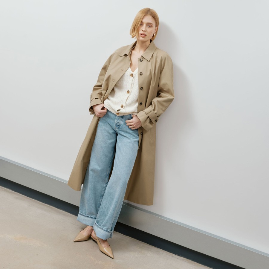 Tailoring Albaray | Relaxed Single Breast Trench Coat