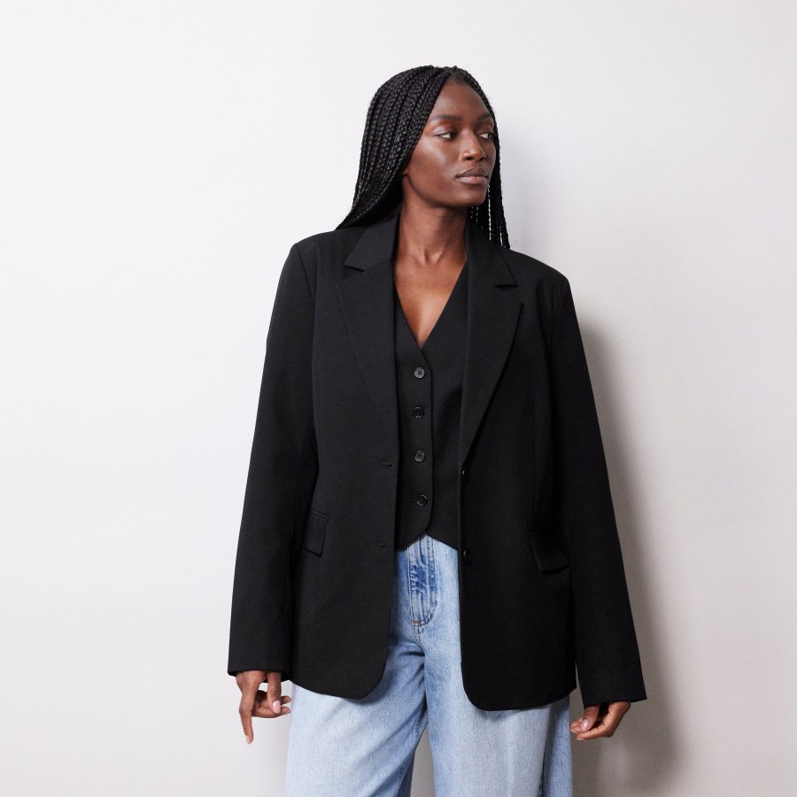 Coats & Jackets Albaray | Black Tailored Jacket