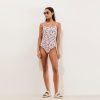 Swimwear Albaray | Chequerboard Strappy Swimsuit