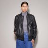 Coats & Jackets Albaray | Leather Bomber Jacket