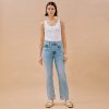 Denim Albaray | Vintage Wash Straight Leg Jeans